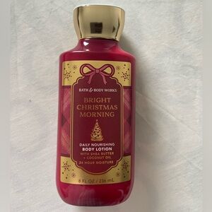 Bath & Body Works Bright Christmas Morning Body Lotion - Red and Gold